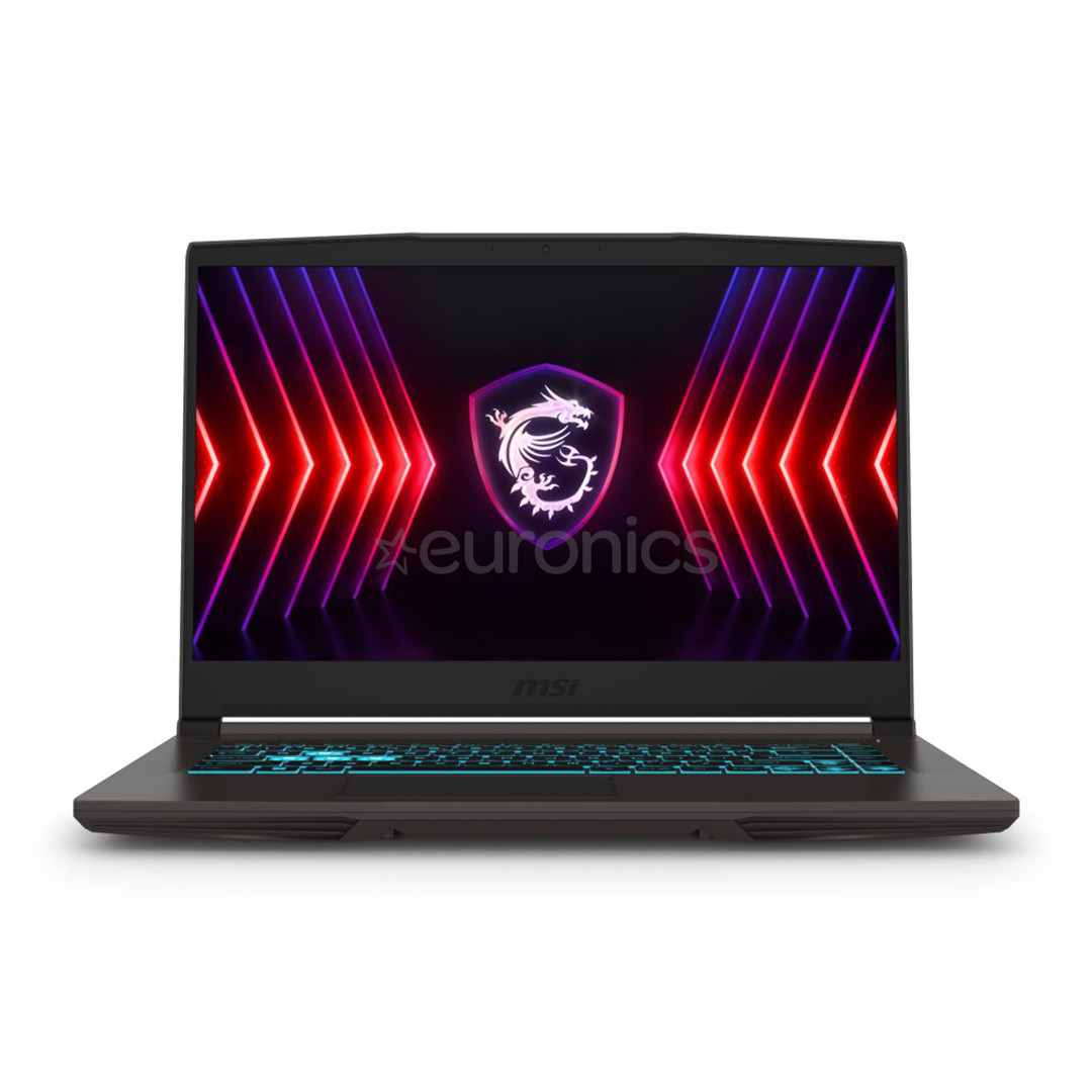 MSI Thin A15, 15,6'', 144 Hz, Ryzen 5, 16 GB, 512 GB, RTX 3050, ENG, cosmos gray - Notebook