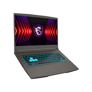 MSI Thin A15, 15,6'', 144 Hz, Ryzen 5, 16 GB, 512 GB, RTX 3050, ENG, hall - Sülearvuti