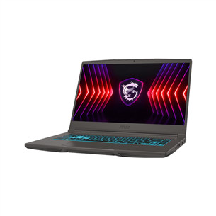 MSI Thin A15, 15,6'', 144 Hz, Ryzen 5, 16 GB, 512 GB, RTX 3050, ENG, cosmos gray - Notebook