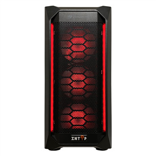 Intop Gaming ER017397, Ryzen 5, 16 GB, 1 TB, RTX4060, must - Lauaarvuti