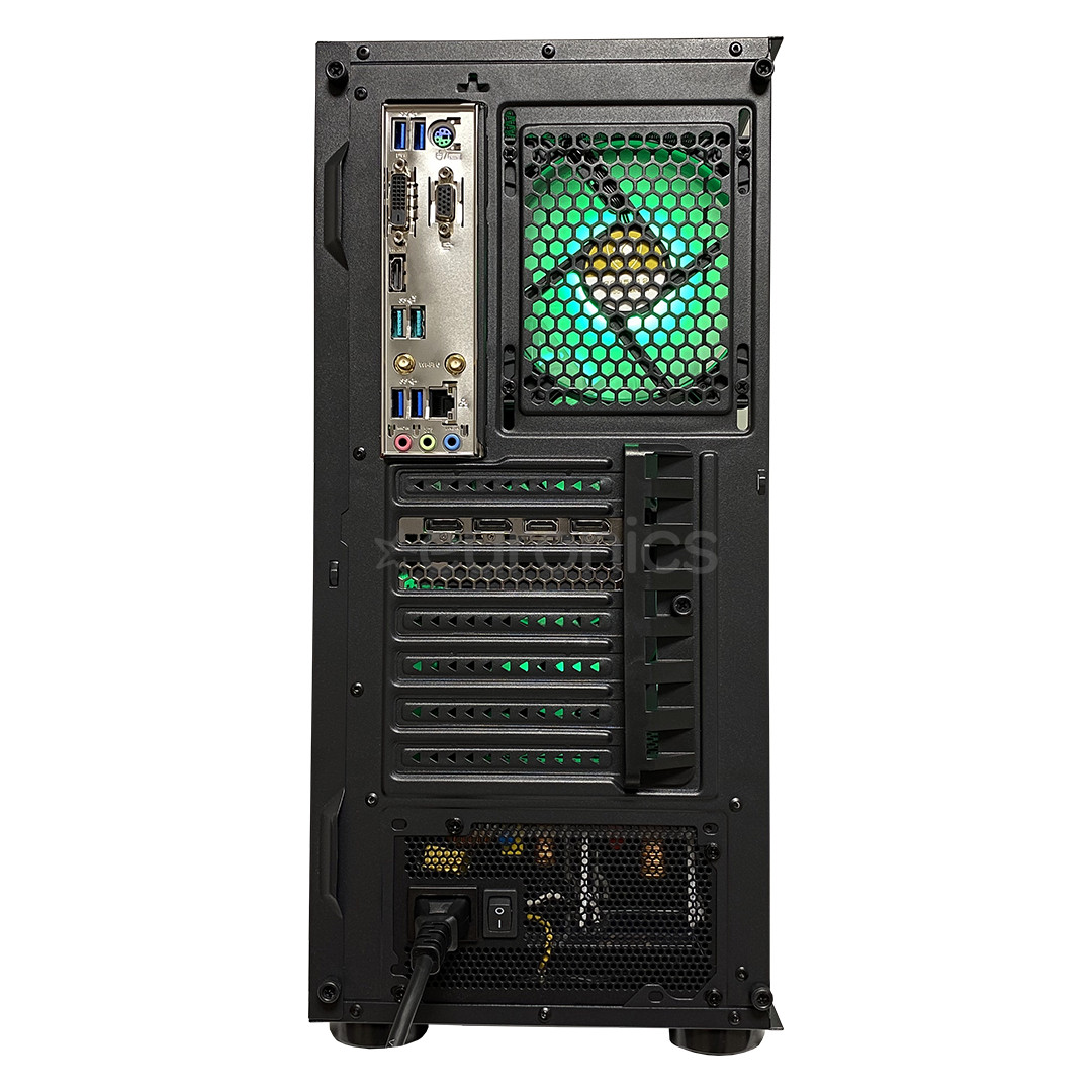 Intop Gaming ER017397, Ryzen 5, 16 GB, 1 TB, RTX4060, must - Lauaarvuti