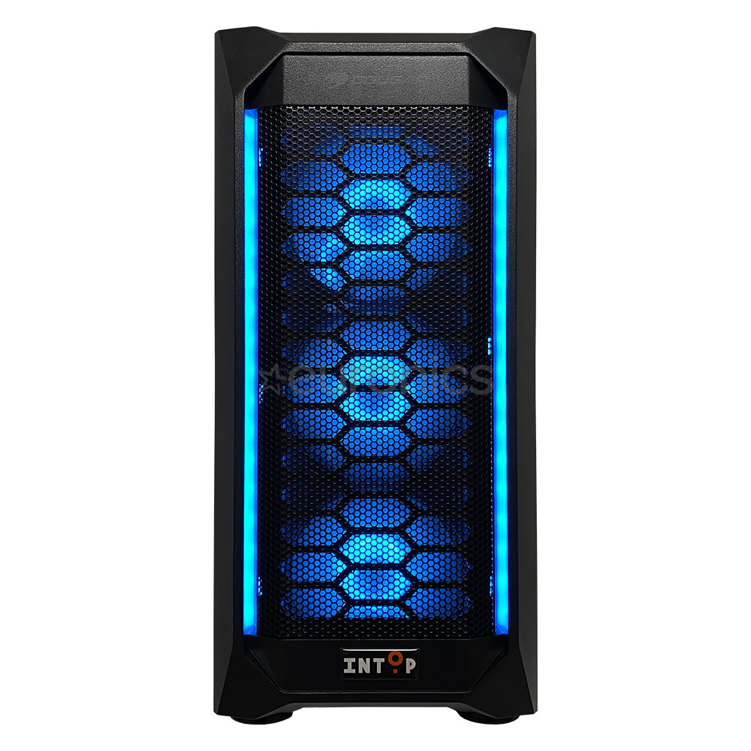 Intop Gaming ER017397, Ryzen 5, 16 GB, 1 TB, RTX4060, must - Lauaarvuti