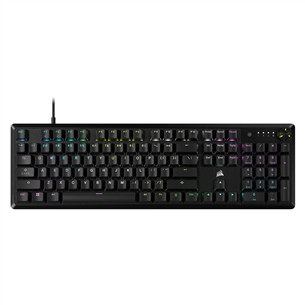 Corsair K70 Core RGB, ENG, must - Klaviatuur