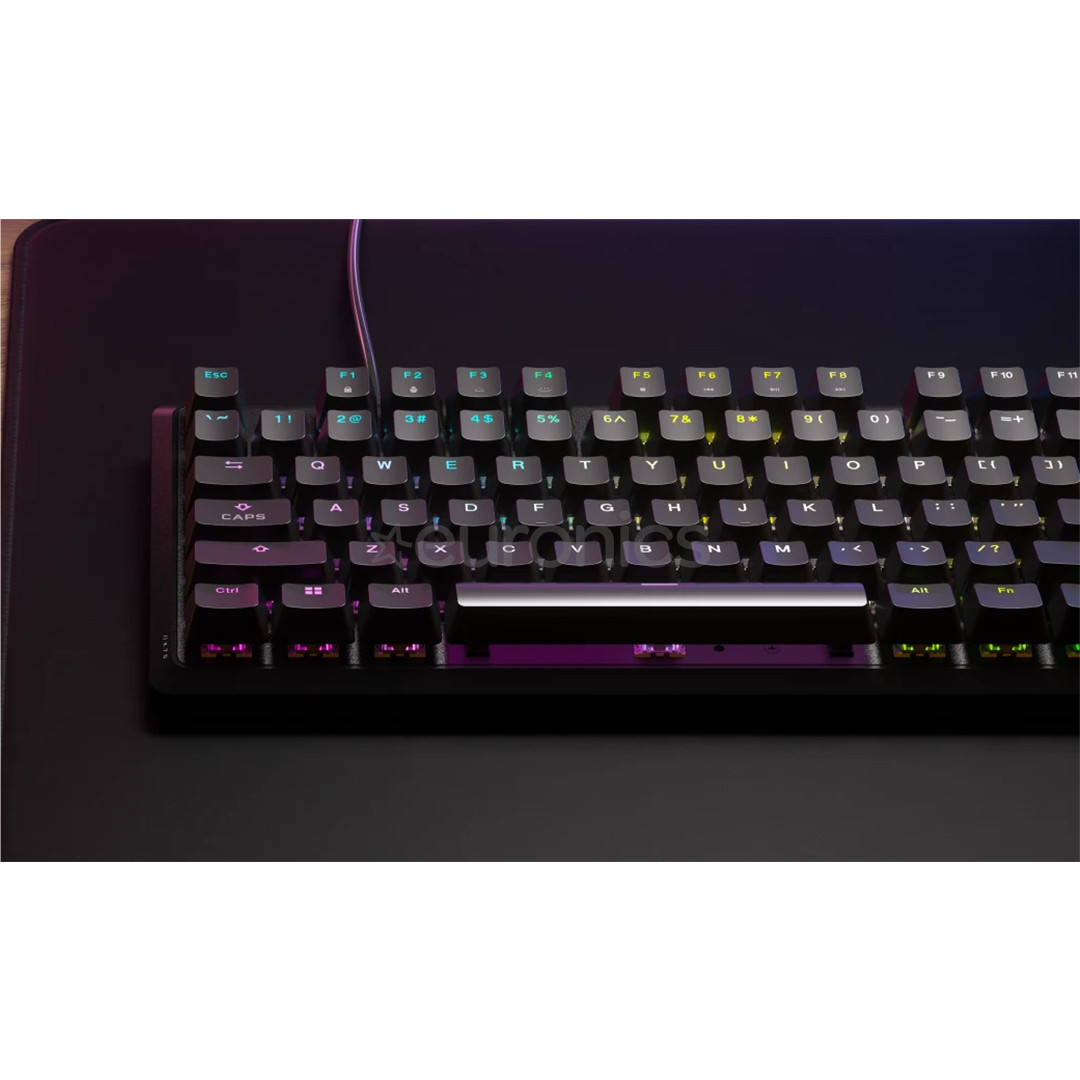 Corsair K70 Core RGB, ENG, must - Klaviatuur