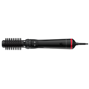 Rowenta x Karl Lagerfeld Brush Activ', 1000 W, must - Föön-koolutaja
