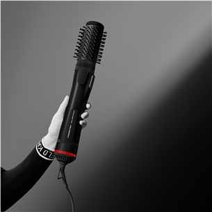 Rowenta x Karl Lagerfeld Brush Activ', 1000 W, must - Föön-koolutaja