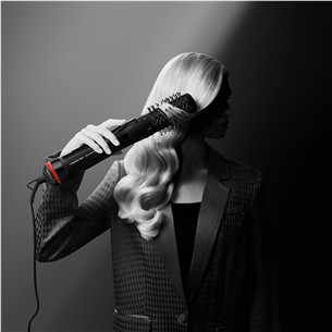 Rowenta x Karl Lagerfeld Brush Activ', 1000 W, black/red - Rotating air styler