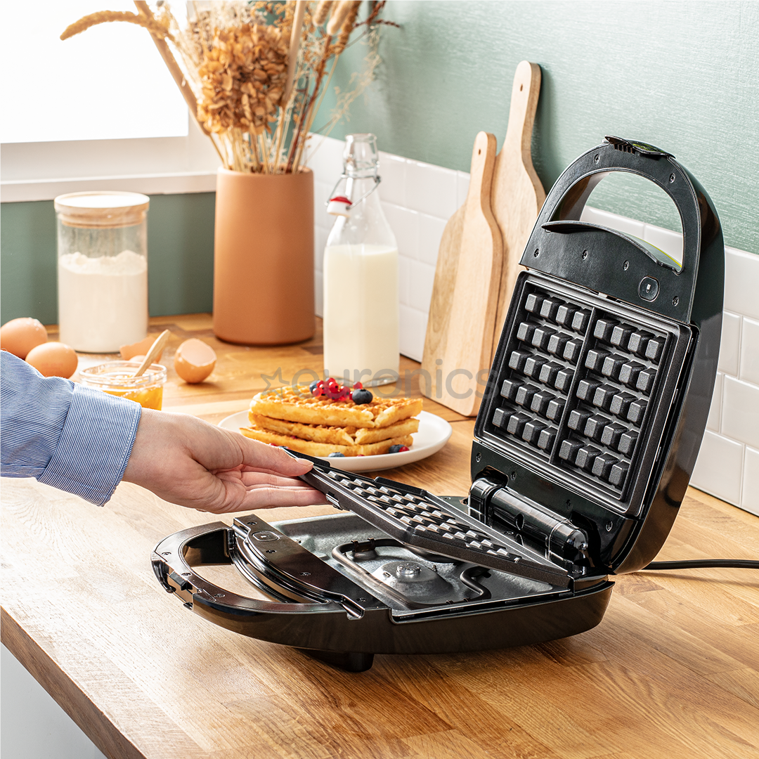 Tefal Snack Time Coppertinto, 700 W, vask - Võileiva- ja vahvlimasin