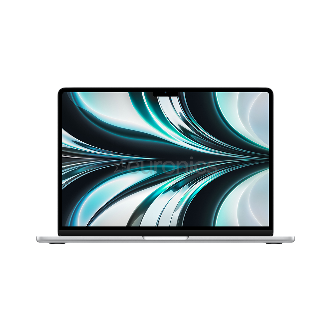 Apple MacBook Air 13 (2022), M2 8C/8C, 16 ГБ, 256 ГБ, ENG, серебристый - Ноутбук