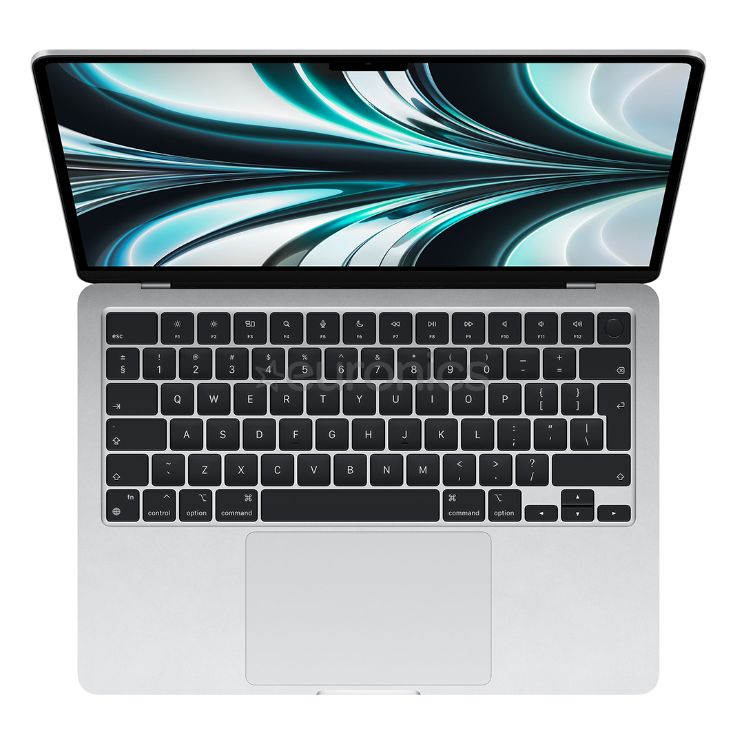 Apple MacBook Air 13 (2022), M2 8C/8C, 16 ГБ, 256 ГБ, ENG, серебристый - Ноутбук