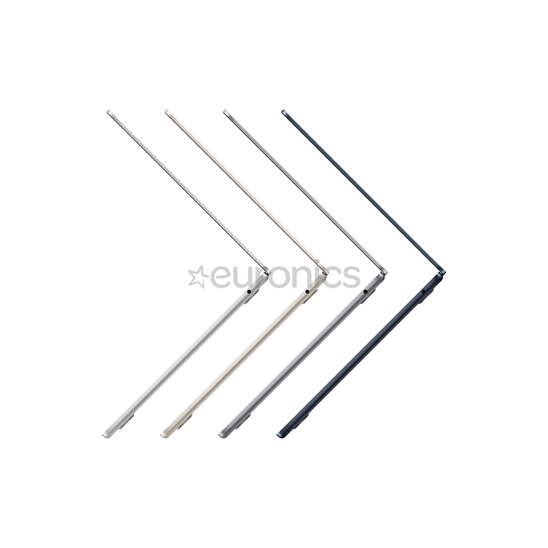Apple MacBook Air 13 (2022), M2 8C/8C, 16 ГБ, 256 ГБ, ENG, серебристый - Ноутбук
