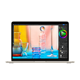 Apple MacBook Air 13" (2022), M2 8C/8C, 16 GB, 256 GB, RUS, kuldne - Sülearvuti