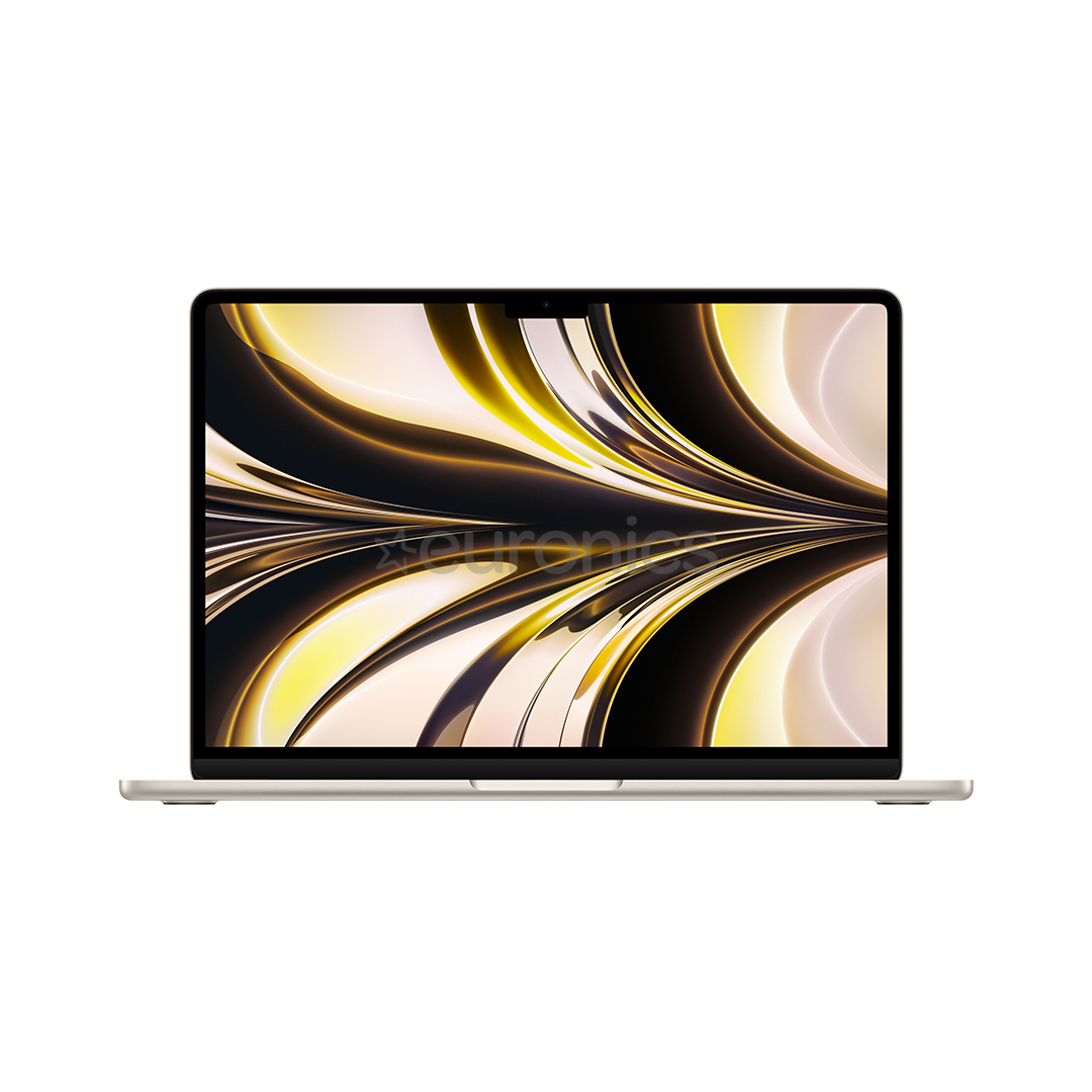 Apple MacBook Air 13" (2022), M2 8C/8C, 16 GB, 256 GB, SWE, starlight - Notebook