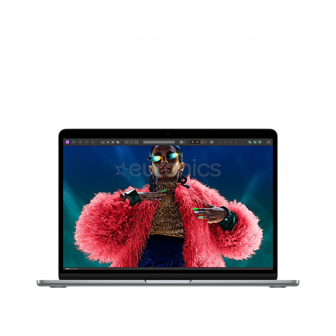 Apple MacBook Air 13'' (2024), M3 8C/10C, 24 GB, 512 GB, SWE, space gray - Notebook