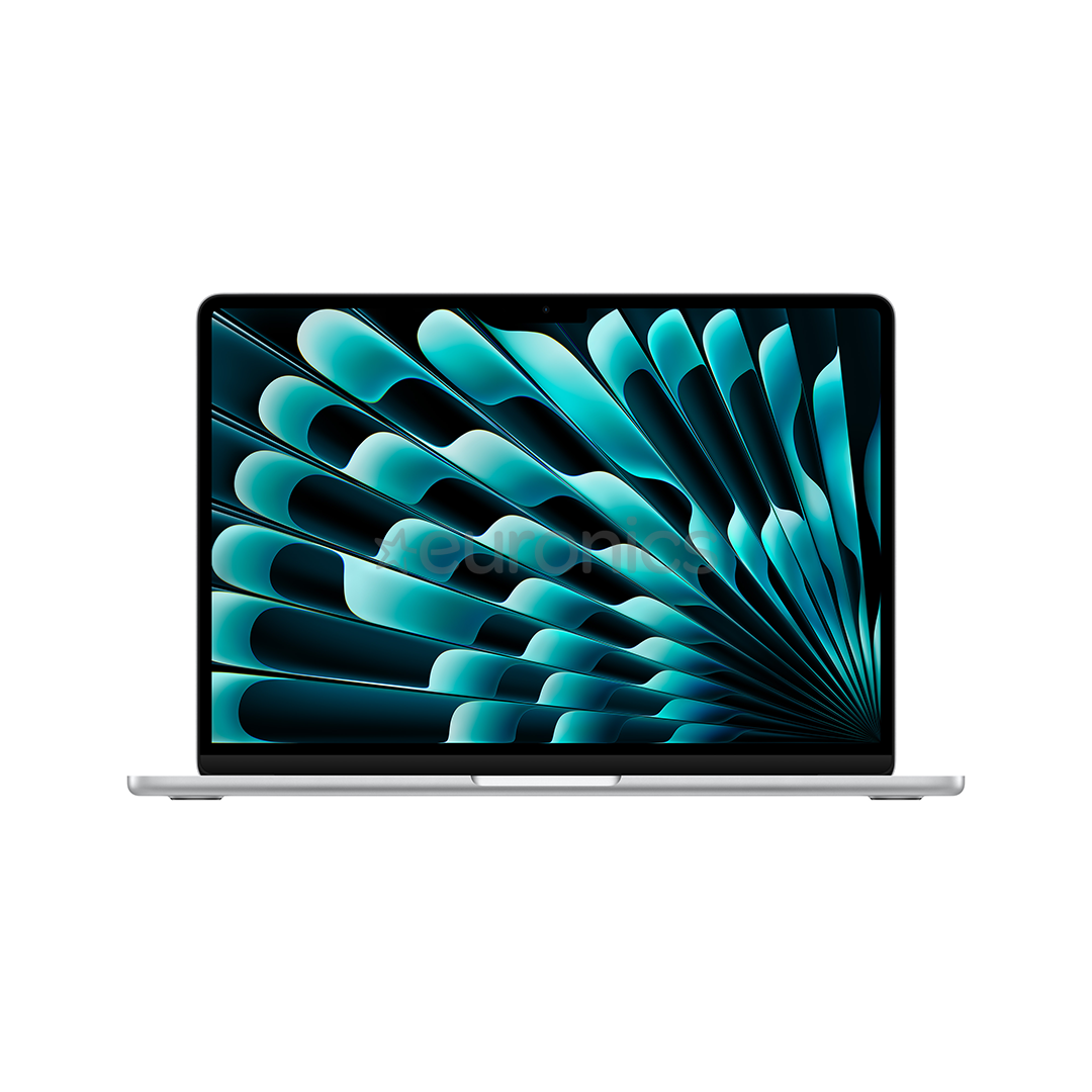 Apple MacBook Air 13'' (2024), M3 8C/8C, 16 GB, 256 GB, SWE, hõbe - Sülearvuti