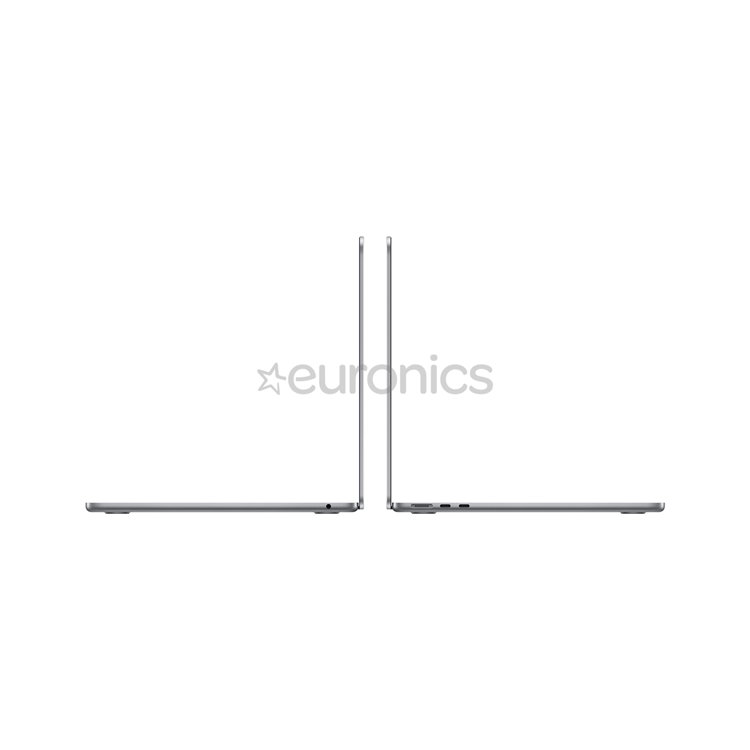 Apple MacBook Air 13'' (2024), M3 8C/8C, 16 ГБ, 256 ГБ, SWE, серый - Ноутбук