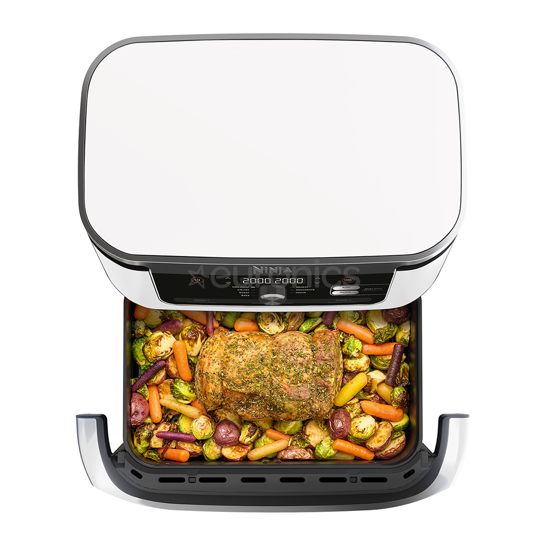 Ninja Foodi FlexDrawer Dual, 10.4 L, 2470 W, valge - Kuumaõhufritüür
