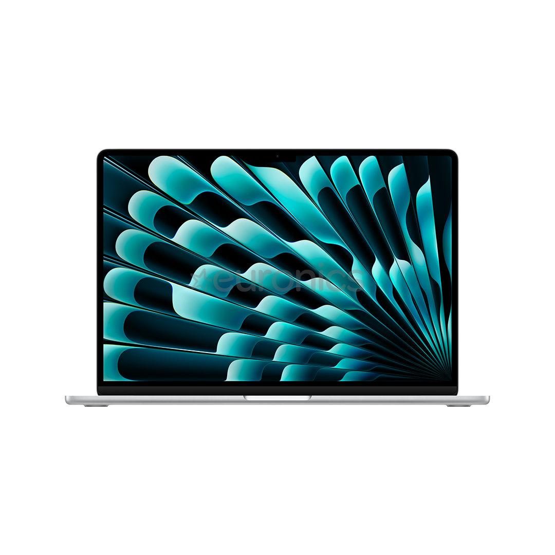 Apple MacBook Air 15'' (2024), M3 8C/10C, 16 GB, 256 GB, SWE, silver - Notebook