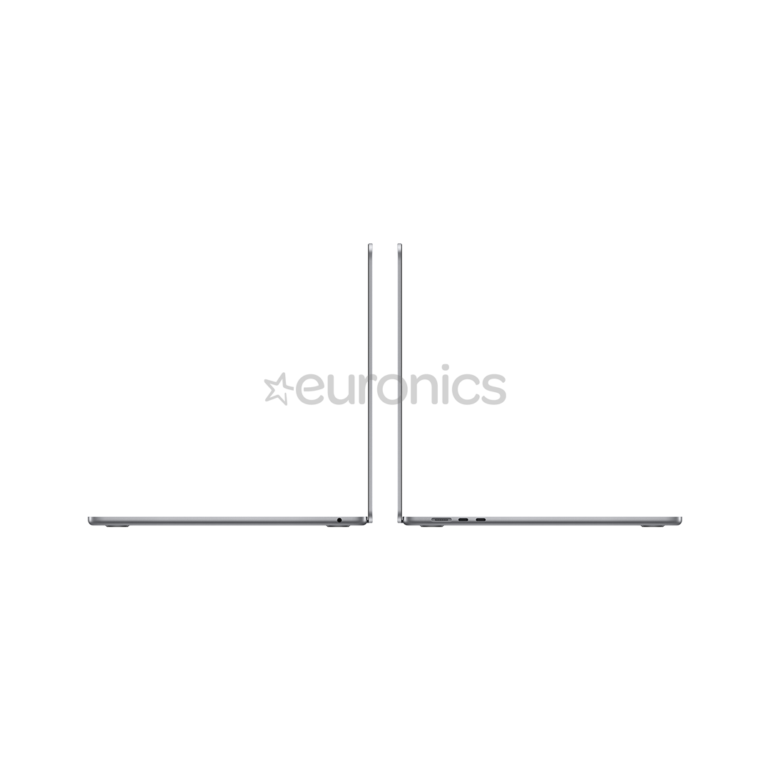 Apple MacBook Air 15'' (2024), M3 8C/10C, 16 GB, 256 GB, ENG, hall - Sülearvuti