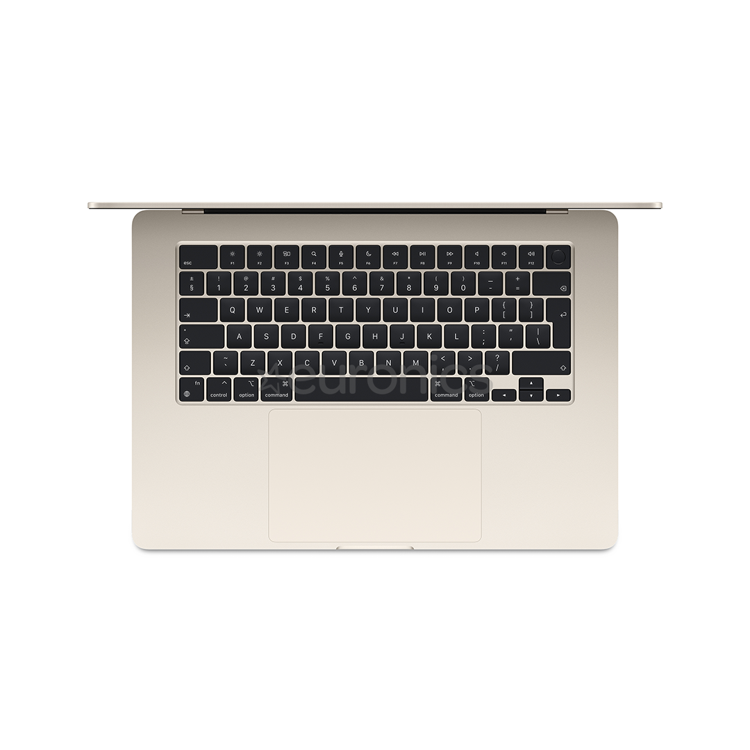 Apple MacBook Air 15'' (2024), M3 8C/10C, 16 ГБ, 256 ГБ, RUS, золотистый - Ноутбук