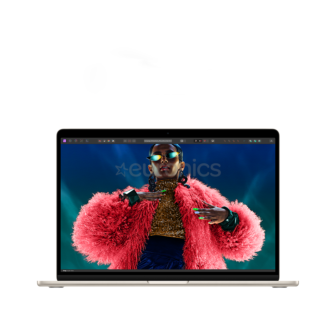 Apple MacBook Air 15'' (2024), M3 8C/10C, 16 ГБ, 256 ГБ, RUS, золотистый - Ноутбук