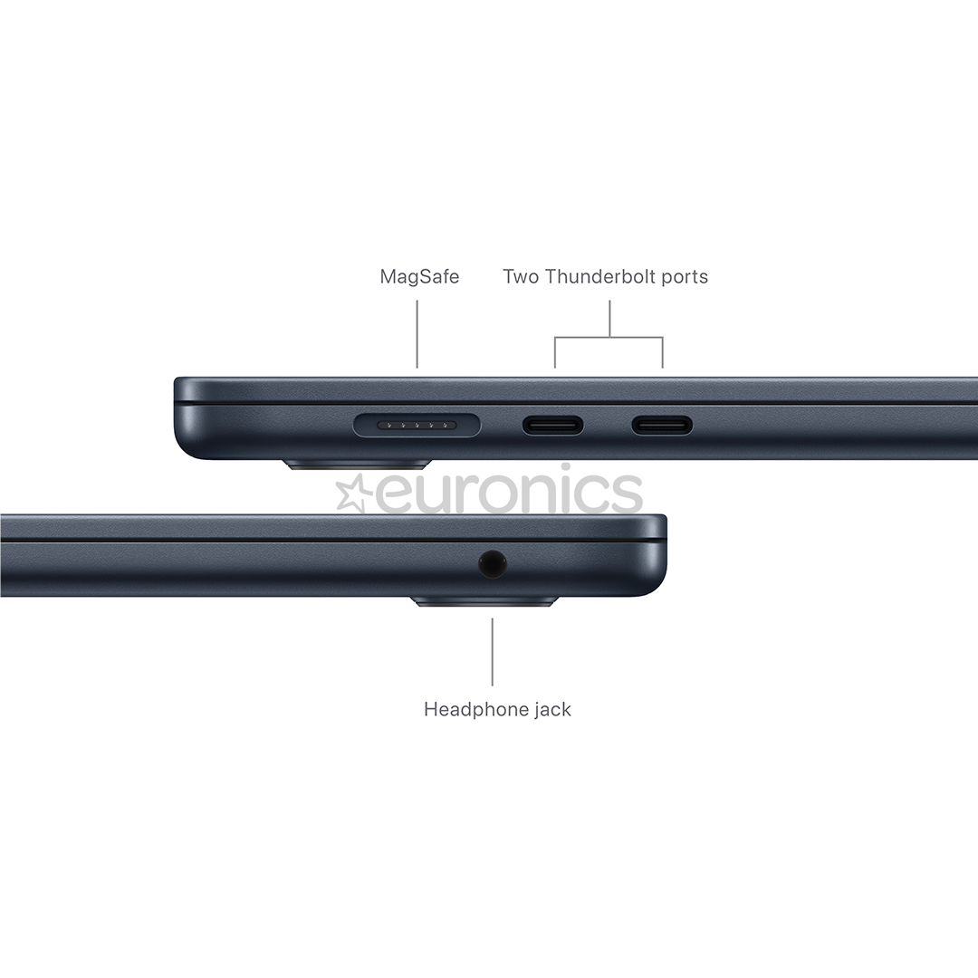 Apple MacBook Air 15'' (2024), M3 8C/10C, 24 GB, 512 GB, RUS, midnight - Notebook