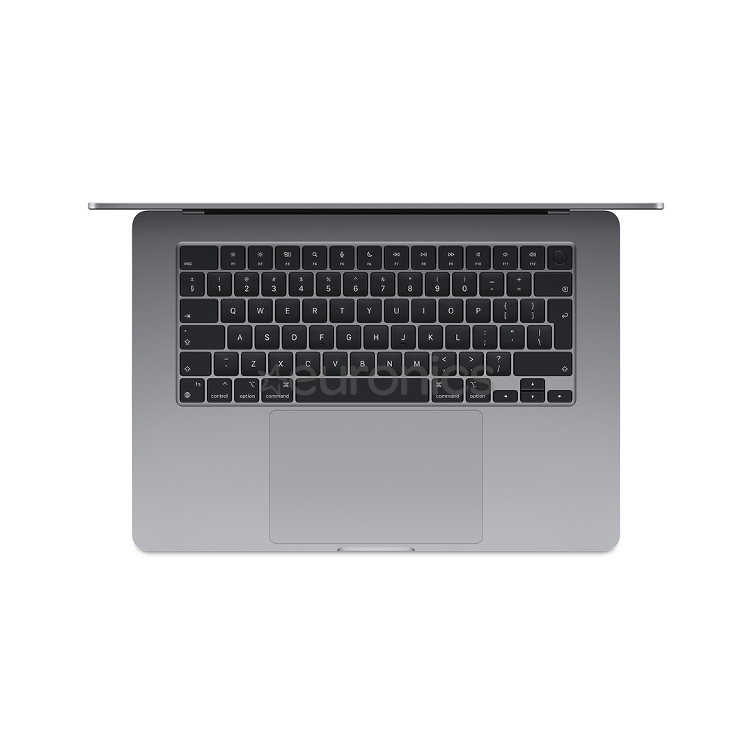 Apple MacBook Air 15'' (2024), M3 8C/10C, 24 GB, 512 GB, ENG, hall - Sülearvuti