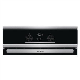 Gorenje, 70 L, width 50 cm, inox - Induction cooker with electric oven
