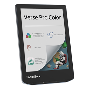 PocketBook Verse Pro Color, 6'', 16 GB, must - E-luger