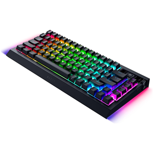 Razer Blackwidow Pro 75%, taktiilne, must - Juhtmevaba klaviatuur