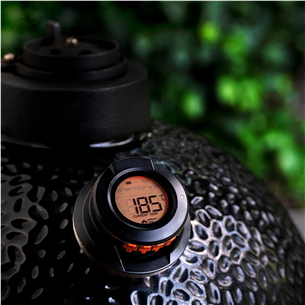 HerQs Dome thermometer, black - Smart cooking thermometer