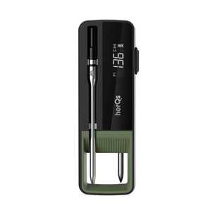 HerQs Double Max, black - Wireless cooking thermometer HERQS009