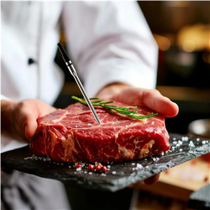 HerQs Double Max, черный - Беспроводной кулинарный термощуп