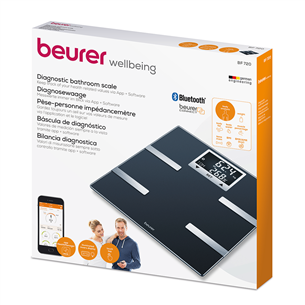 Beurer, BF 720, Bluetooth, must - Diagnostiline saunakaal