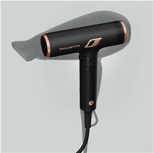 Rowenta NANO, 1700 W, must - Föön