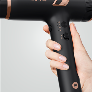Rowenta NANO, 1700 W, must - Föön