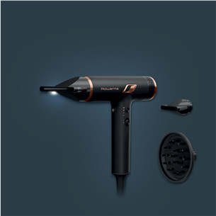 Rowenta NANO, 1700 W, black - Hair dryer