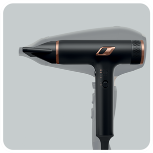 Rowenta NANO, 1700 W, must - Föön