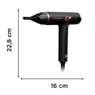 Rowenta NANO, 1700 W, black - Hair dryer