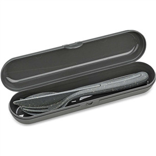 KOZIOL, Klikk Ready, tumehall - Söögiriistade komplekt PR000126763