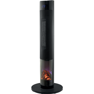 Gorenje, 2000 W, must - Soojapuhur