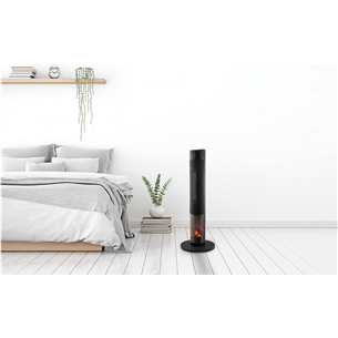 Gorenje, 2000 W, must - Soojapuhur