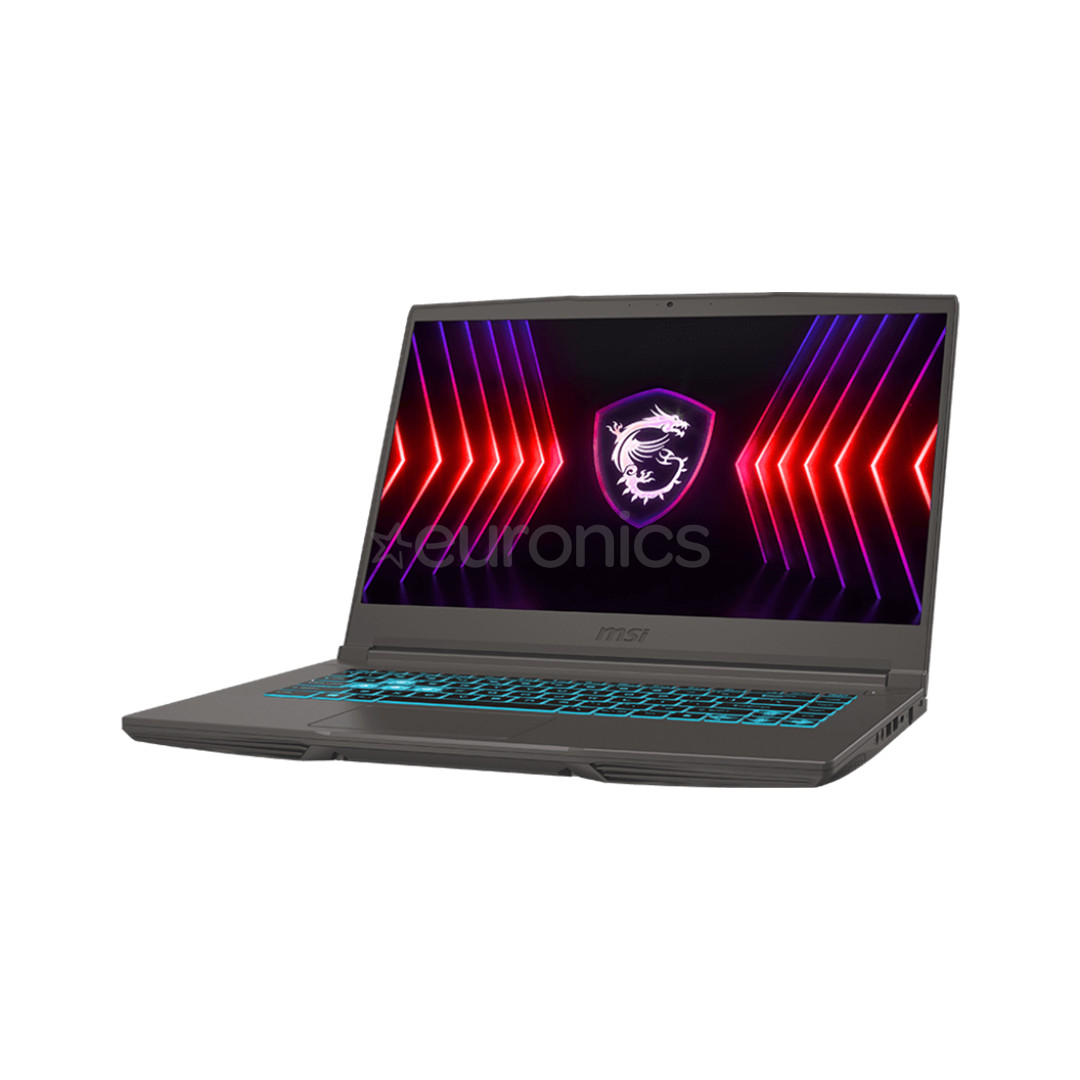 MSI Thin A15, 15,6'', 144 Hz, Ryzen 7, 16 GB, 512 GB, RTX 4060, ENG, hall - Sülearvuti