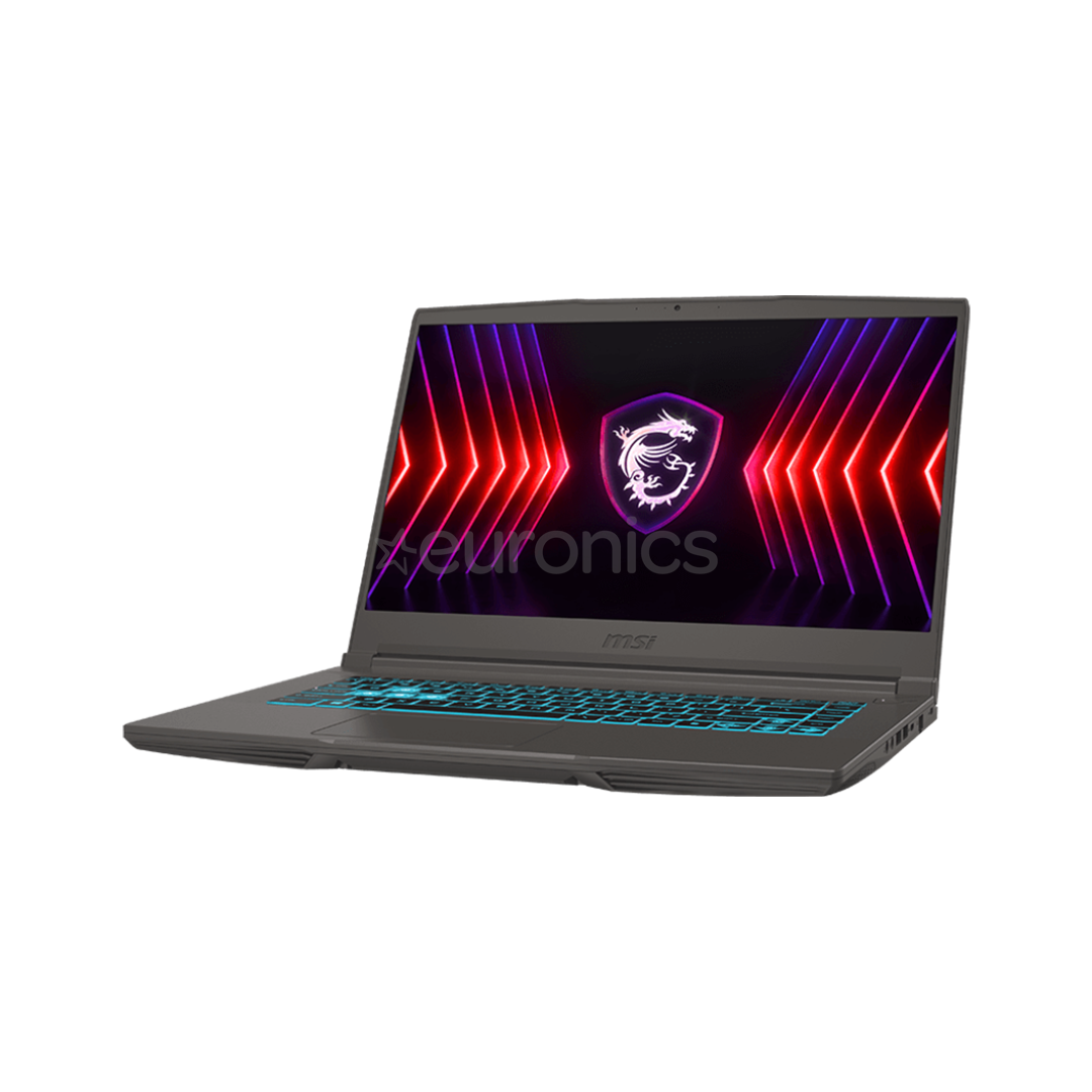 MSI Thin A15, 15,6'', 144 Hz, Ryzen 7, 16 GB, 512 GB, RTX 4060, ENG, cosmos gray - Notebook
