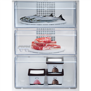 Beko, NoFrost, 266 L, kõrgus 182 cm, tume roostevaba - Külmik