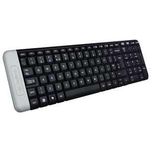 Logitech K230, RUS, must - Juhtmevaba klaviatuur