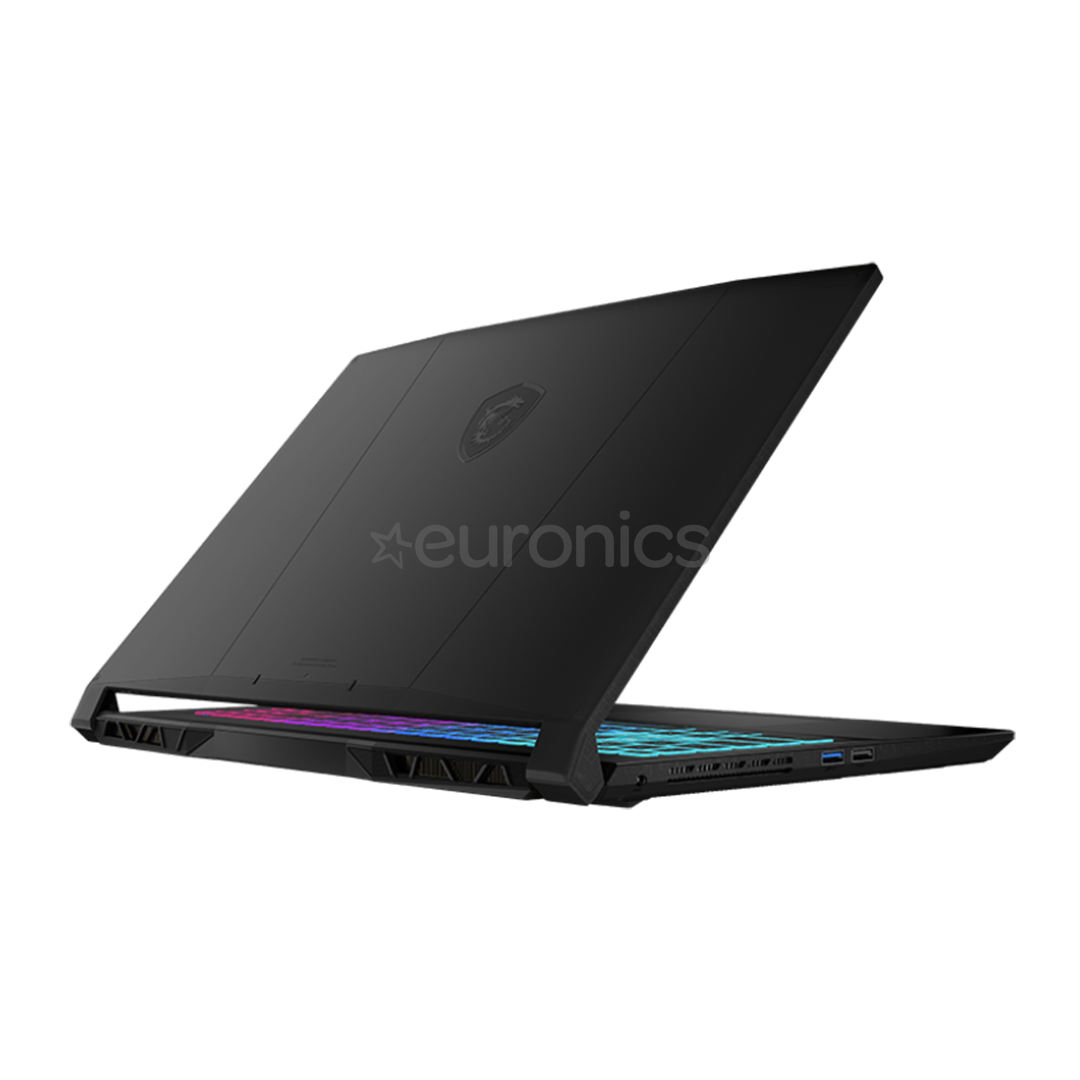 MSI Katana 15 AI B8VG, 15,6'', 144 Hz, Ryzen 7, 16 GB, 1 TB, RTX 4070, ENG, black - Notebook