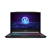 MSI Katana 15 AI B8VG, 15,6'', 144 Гц, Ryzen 9, 16 ГБ, 1 ТБ, RTX 4070, ENG, черный - Ноутбук