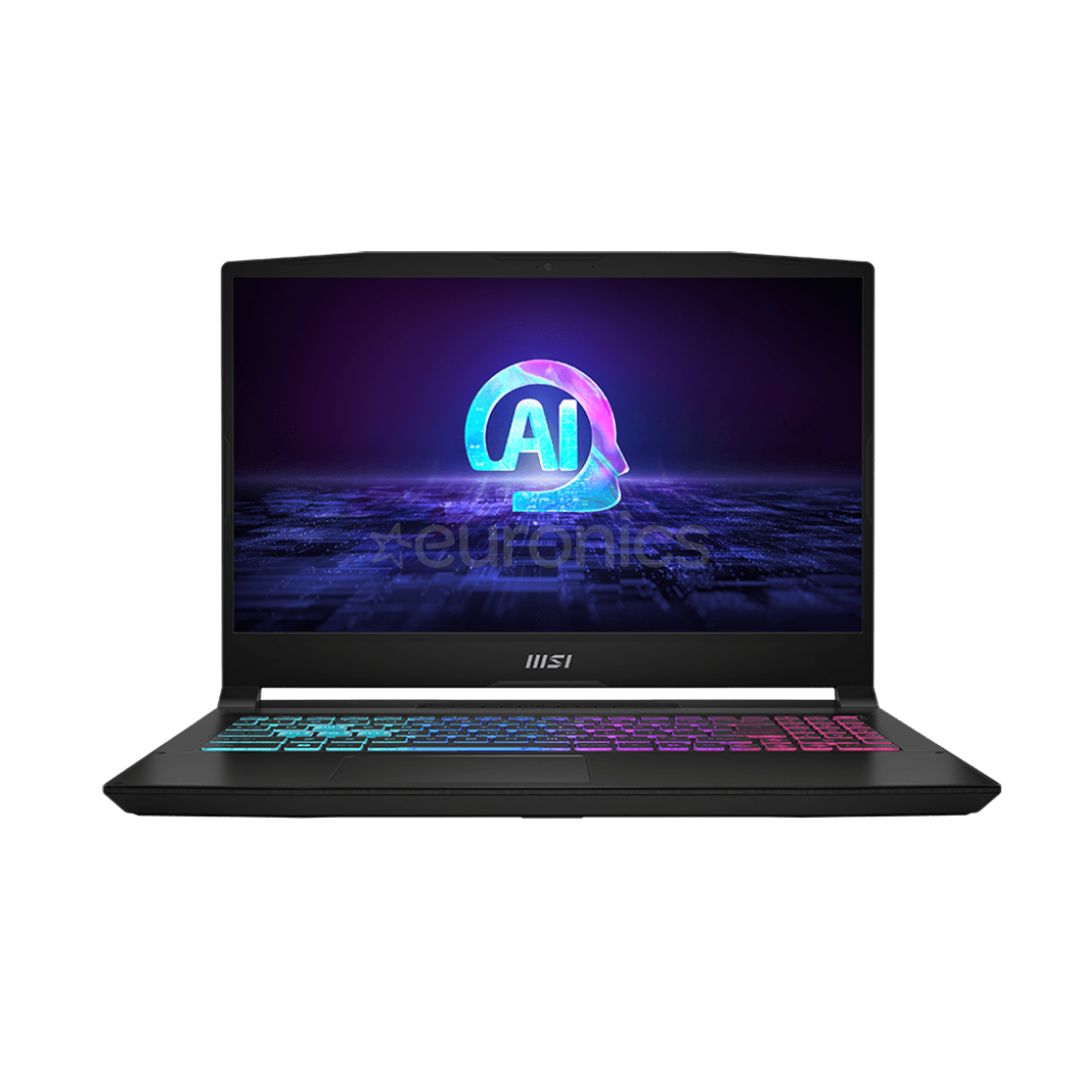 MSI Katana 15 AI B8VG, 15,6'', 144 Гц, Ryzen 9, 16 ГБ, 1 ТБ, RTX 4070, ENG, черный - Ноутбук