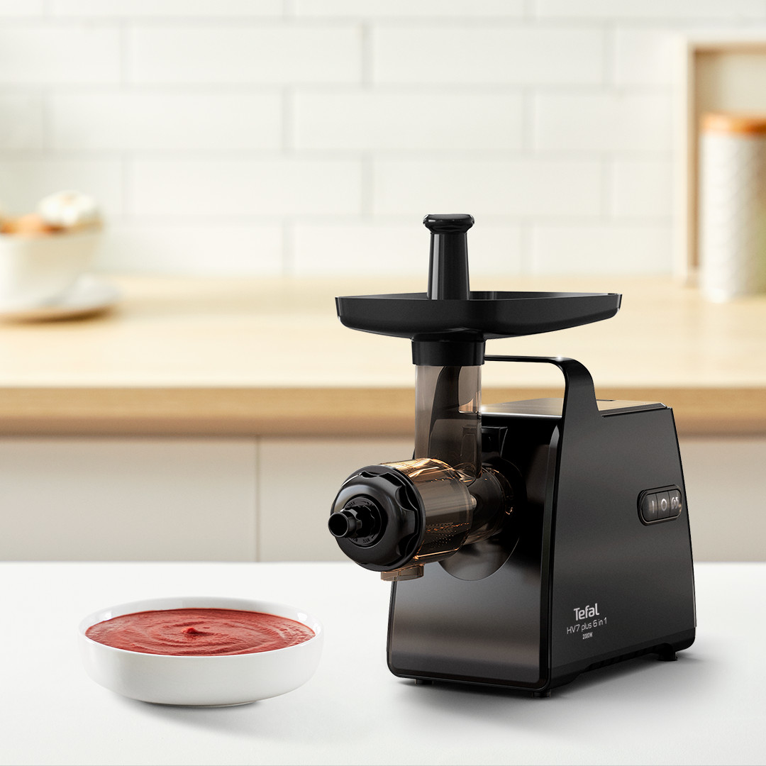 Tefal HV7 Plus 6-ühes, must - Hakklihamasin